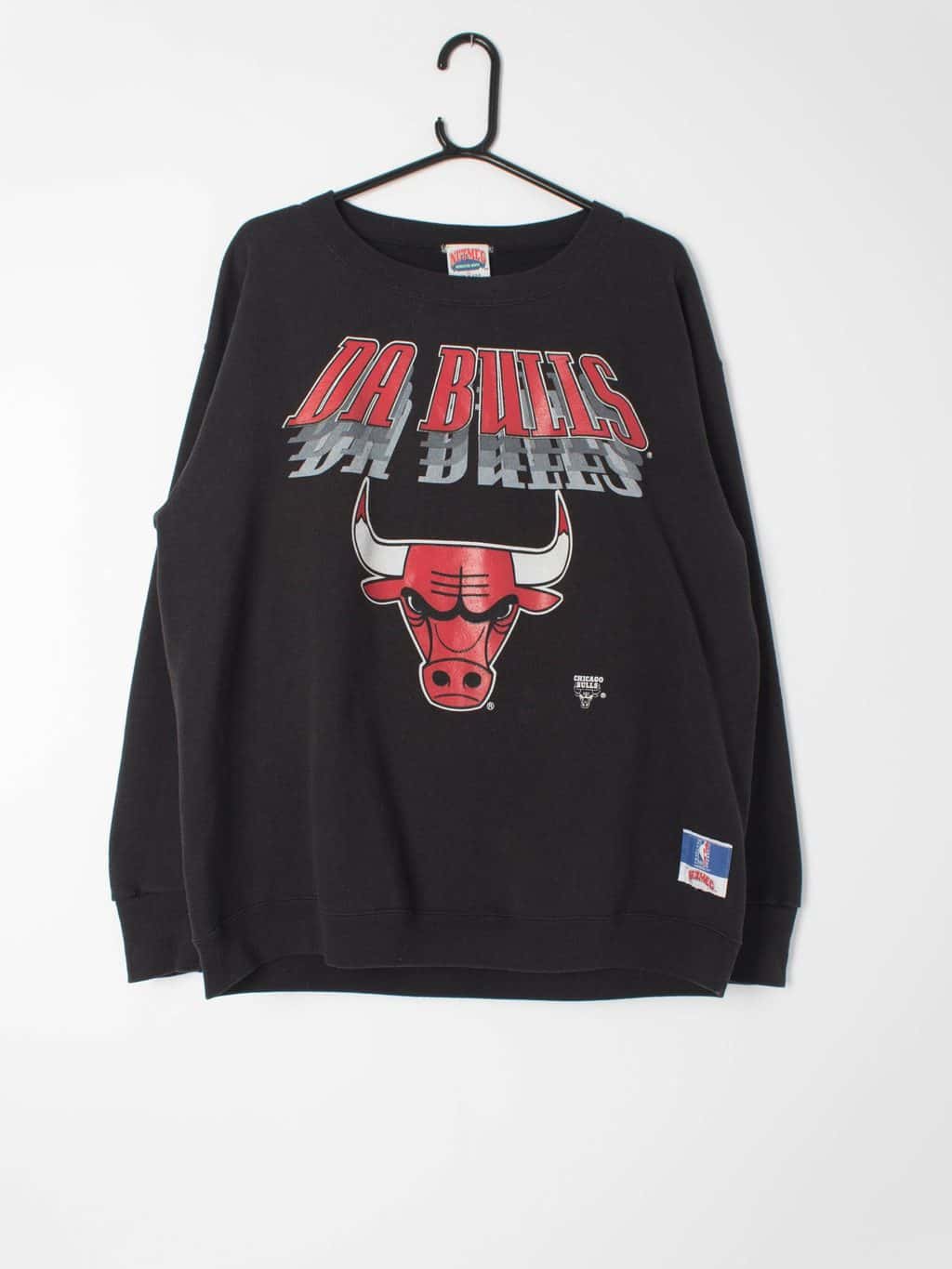 Vintage Chicago Bulls Crewneck Sweater XL NBA Nutmeg