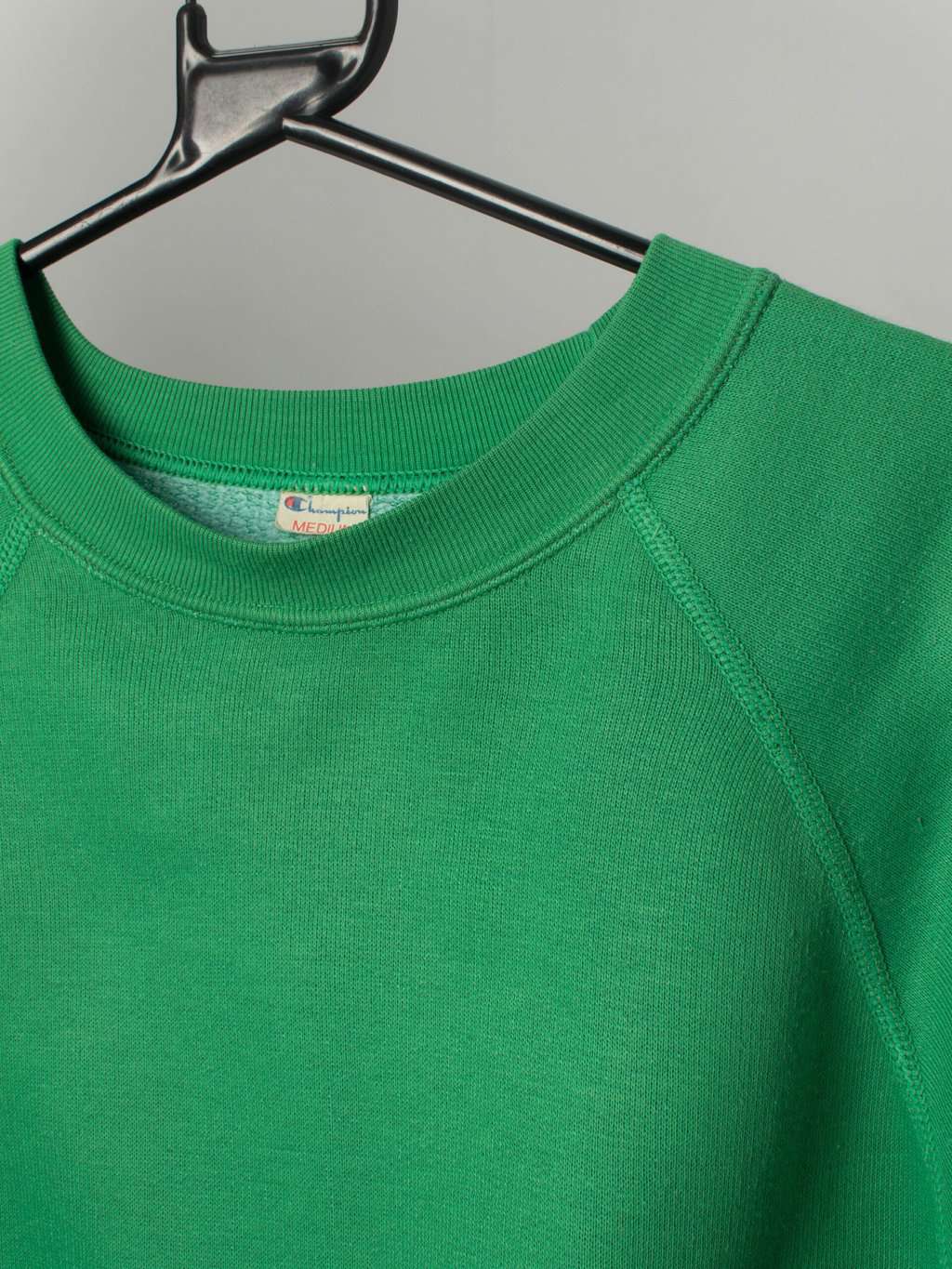 Vintage 80s champion sweatshirt bold green - Medium