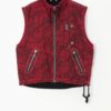 Vintage Luhta Sport gilet in red with zip pockets - Large / XL