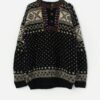 Vintage Men Norwegian Knitted Wool Jumper Medium