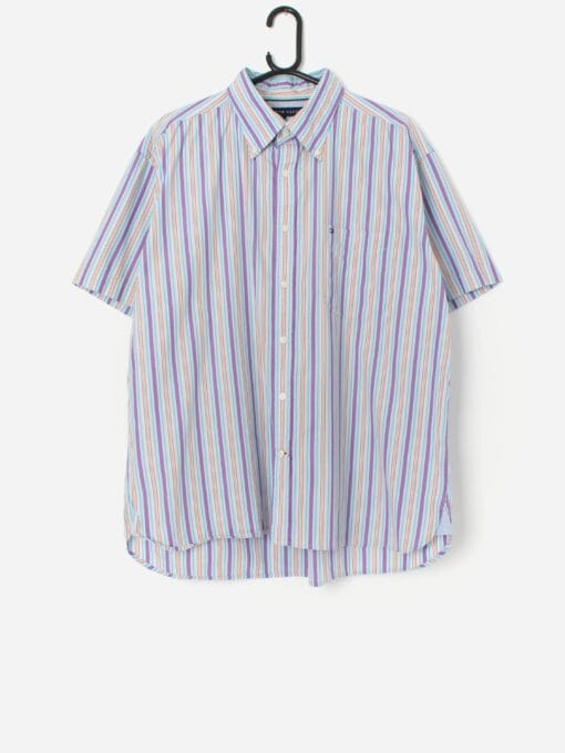 Vintage Tommy Hilfiger Striped Shirt Xl 3