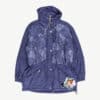 Luhta purple hooded ski jacket