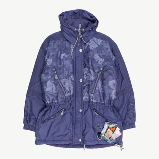 Luhta purple hooded ski jacket