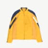 Mens Bogner retro ski jacket, 80s yellow vintage padded jacket