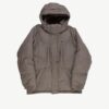 Mens Y2K vintage Nike feather down puffer jacket in grey - 8220